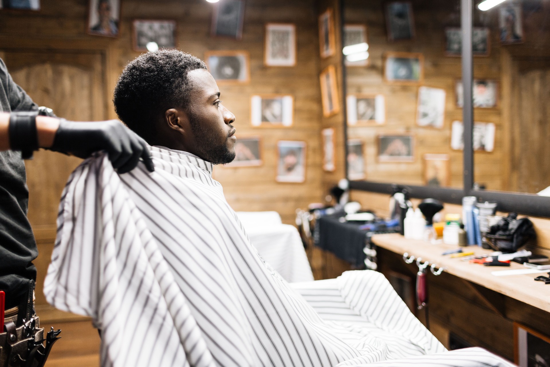 Client of barber